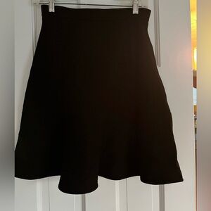 Carven Classic Black A-Line Skirt
